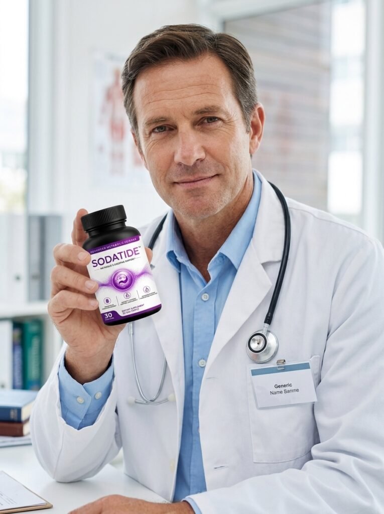 Doctor Recommending Sodatide Formula